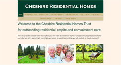 Desktop Screenshot of cheshire-residential-care-homes.org.uk
